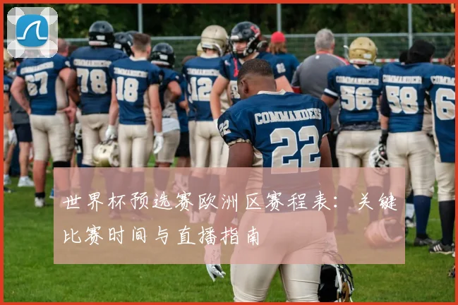 世界杯预选赛欧洲区赛程表:关键比赛时间与直播指南
